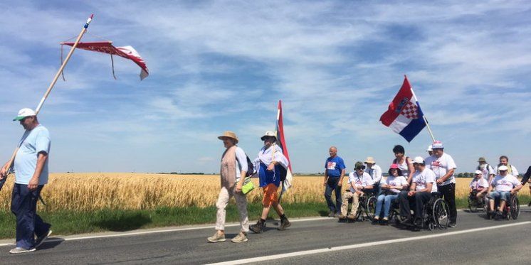 Marijanskom zavjetnom hodočašću priključili se stopostotni invalidi HV