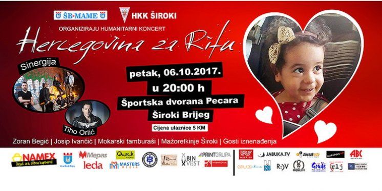 Hercegovina za Ritu: U prodaji ulaznice za koncert