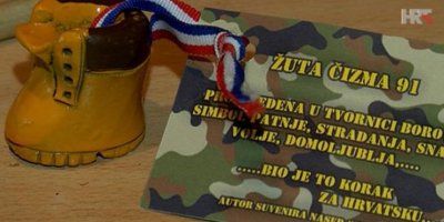 Priča o zengi, žutoj čizmi vukovarskih branitelja