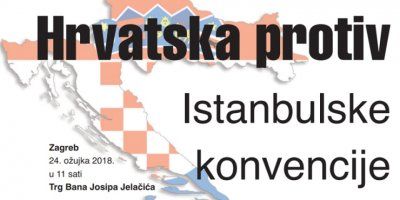Osnovana inicijativa &#039;Hrvatska protiv Istanbulske konvencije!&#039;