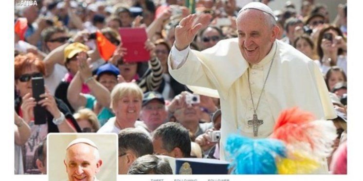 Papa Franjo objavio duhovnu poruku na Twitteru