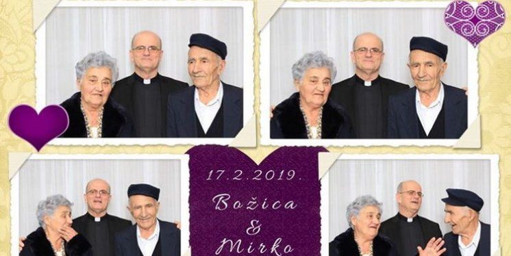 Bračni par Božica i Mirko Marić proslavili dijamantni pir