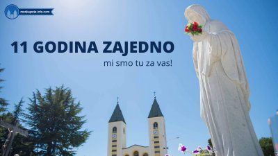 Portal Medjugorje-info.com danas slavi 11. rođendan  – DARUJEMO VAS!