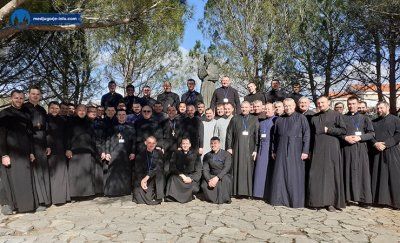 Ukrajinski svećenici u Međugorju mole za mir