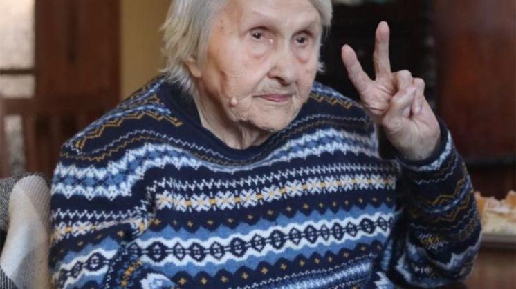 Izbjeglištvo 104-godišnje Ukrajinke