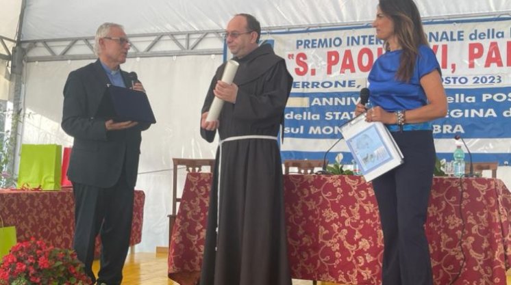 Fra Miljenko Šteko dobitnik Međunarodne nagrade za mir „papa Pavao VI.“