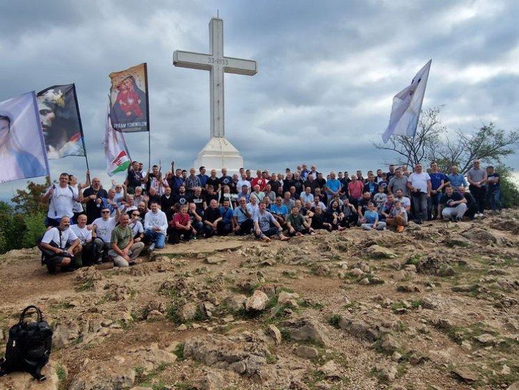 ODRŽANO HODOČAŠĆE MUŠKARACA MOLITELJA U MEĐUGORJU