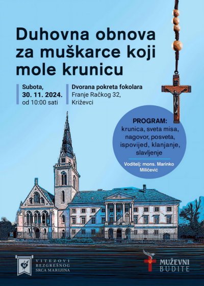 Duhovna obnova za muškarce u Križevcima