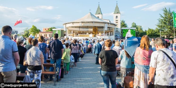 Hodnja mira i molitveni program u župi Međugorju za 44. obljetnicu ukazanja Kraljice Mira