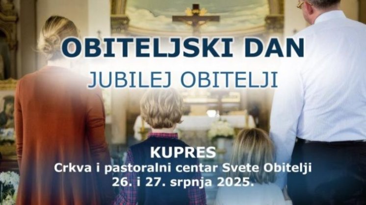 Najava: VIII. Obiteljski dan u Bosni i Hercegovini