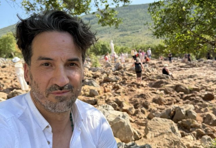 Marin Miletić stigao u Međugorje, podijelio je snažnu poruku s Brda ukazanja