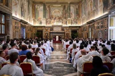 Lav XIV. ministrantima: Misa nije dužnost, nego susret s ljubavlju Krista