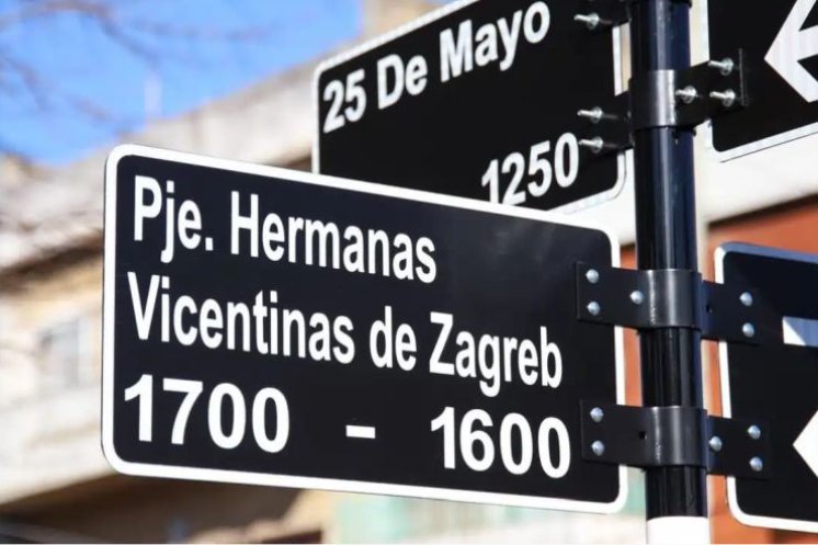 Časne sestre iz Zagreba dobile vlastitu ulicu u Argentini
