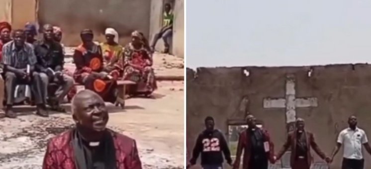 VIDEO Ovim Nigerijicima su spalili crkvu, ali vjeru im ne mogu zapaliti, postaje još jača!