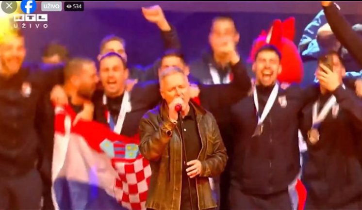 Thompsonov hit zabranjen hrvatskim rukometašima na Euru!