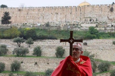 Kardinal Pizzaballa na Cvjetnicu u Getsemaniju molio za mir