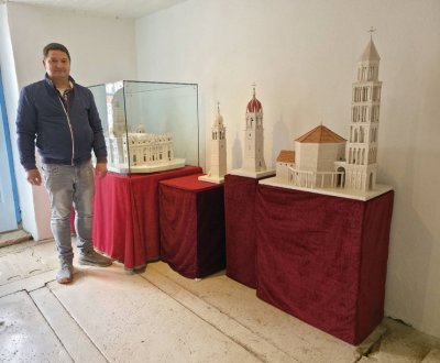 Pogledajte crkvu iz Međugorja izrađenu od bračkog kamena