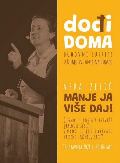 &bdquo;DOĐI DOMA&ldquo;: GOŠĆA VERA ZELIĆ