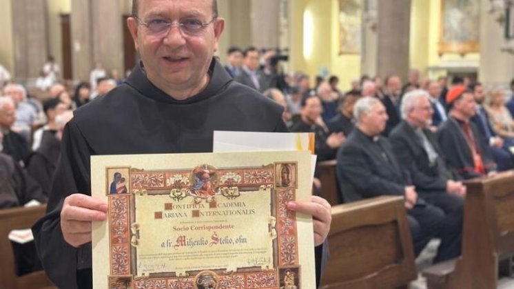 Fra Miljenko Šteko imenovan članom Papinske međunarodne marijanske akademije
