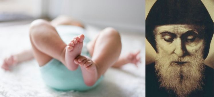 REKLI SU JOJ DA NE MOŽE IMATI DJECU, A NAKON MOLITVE PO ZAGOVORU SV. ŠARBELA OSTALA JE TRUDNA: &bdquo;Ovo dijete vam je od Boga darovano&ldquo;
