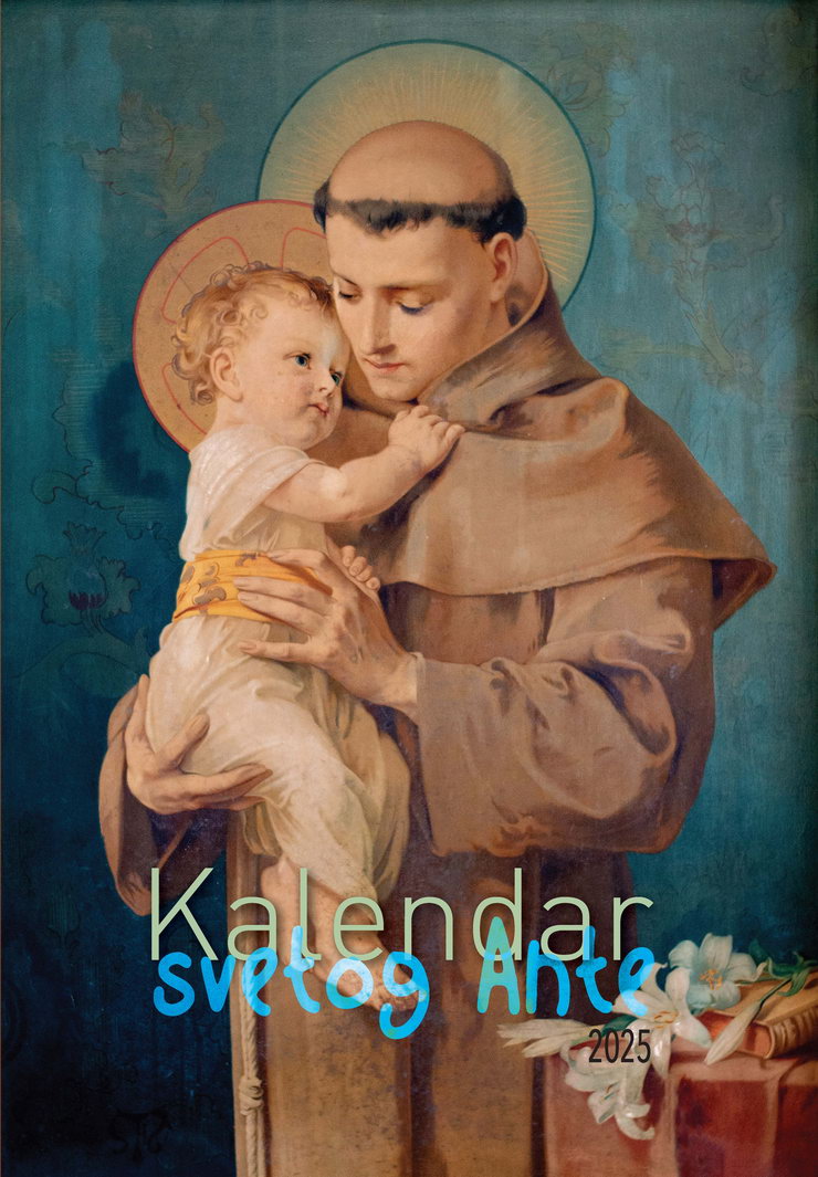 Knjiga korica Kalendar sv Ante 2025